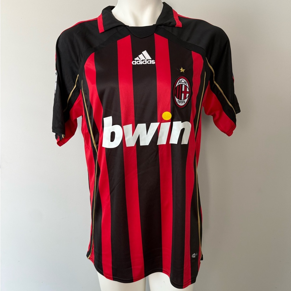Paolo Maldini AC Milan New Men’s Retro Vintage Champions League Soccer Jersey